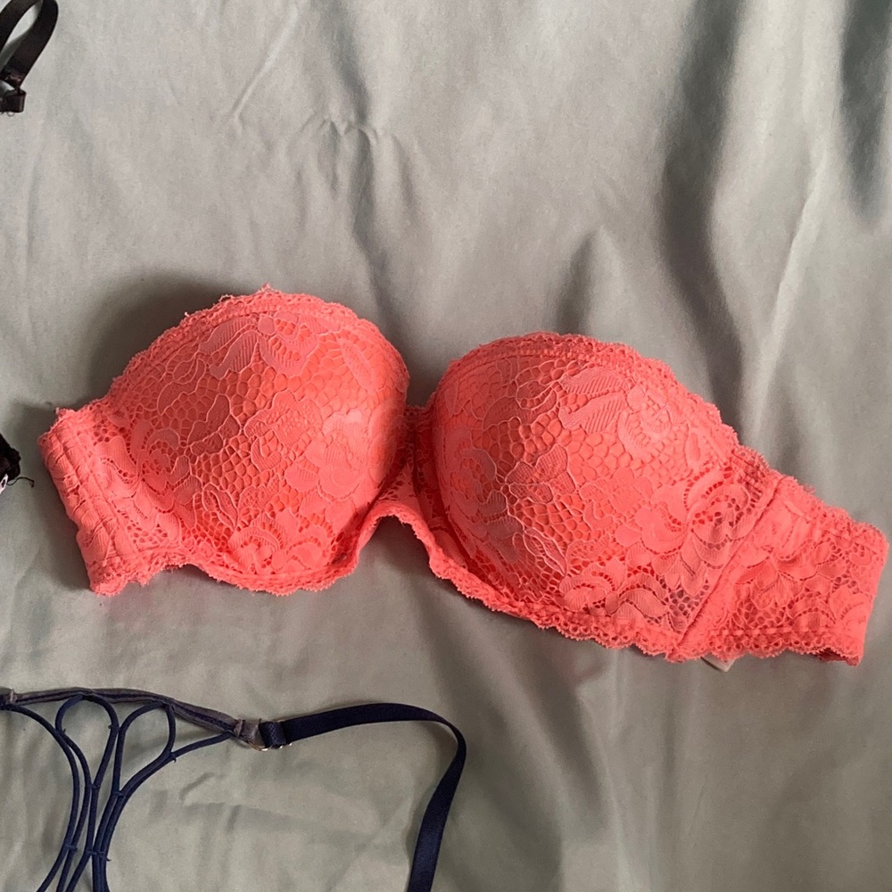 Xhilaration Multi-Way Push-Up Bra Strapless 36B